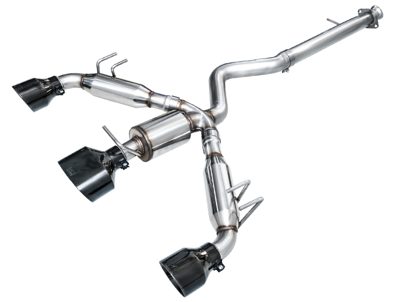 Toyota GR Corolla Performance Exhaust - AWE Tuning - Track Edition - Diamond Black - `23-`27